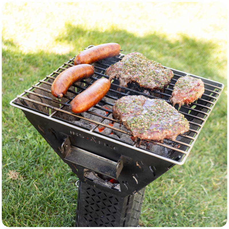 The Inferno Pro Chimney Grill Attachment by InstaFire
