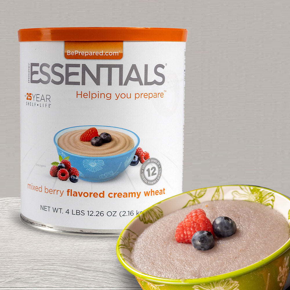<strong>NEW</strong>  Mixed Berry Cream of Wheat #10 Can