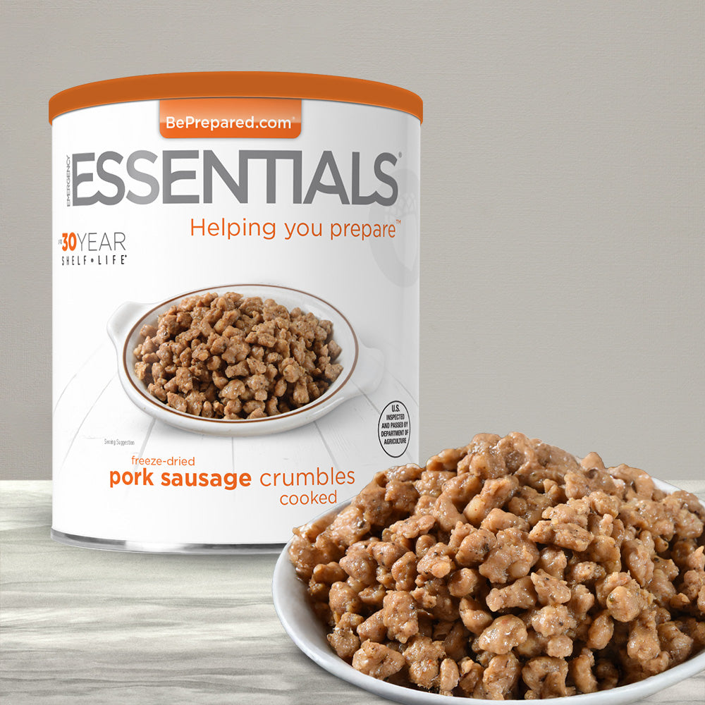 Pork Sausage Crumbles Large #10 can