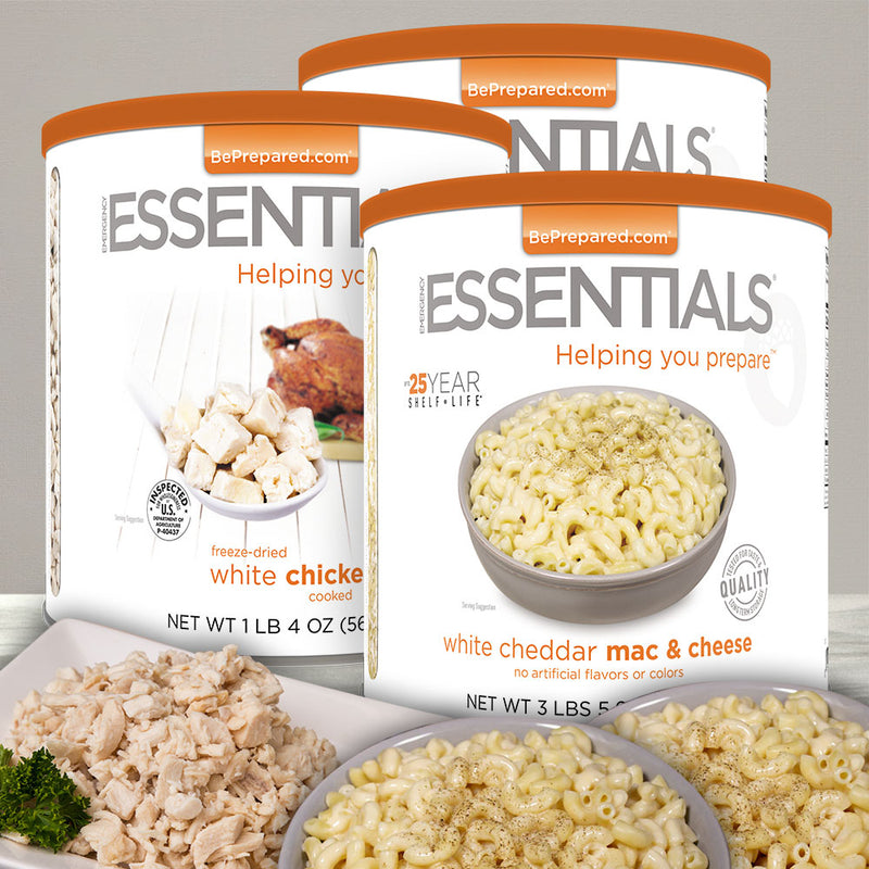 Chicken & White Cheddar Mac & Cheese Bundle by Emergency Essentials® (7496660648076)