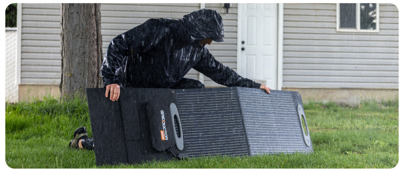 200W Waterproof Solar Panel by Grid Doctor