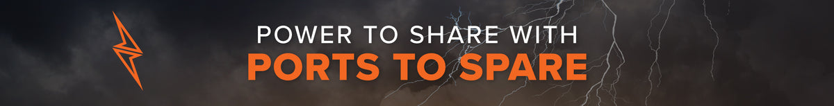 Power to share with ports to share