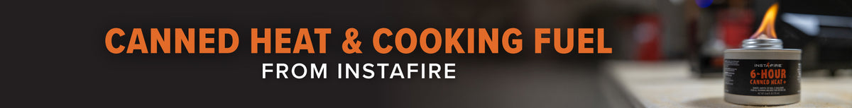 Canned Heat & Cooking Fuel from InstaFire