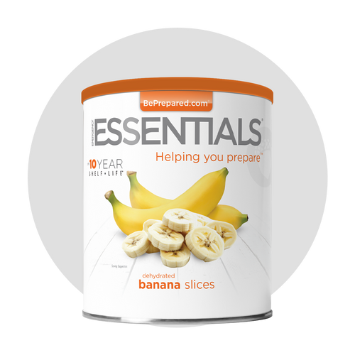 Single Pack of Dehydrated Banana Slices