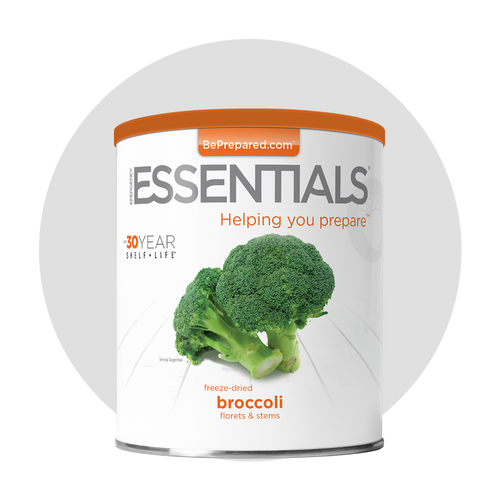 Single Pack of Freeze-Dried Broccoli