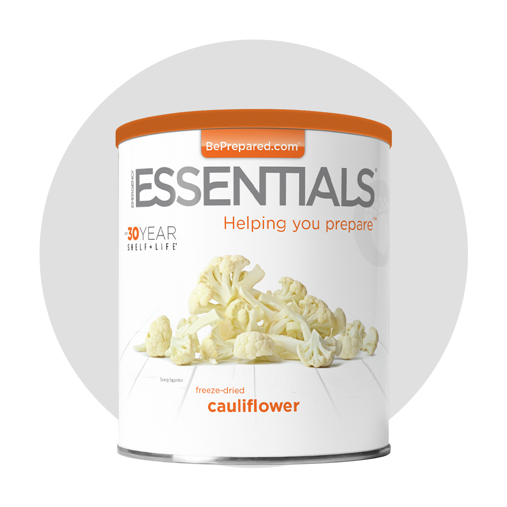 Emergency Essentials® Freeze-Dried Cauliflower Large #10 Can