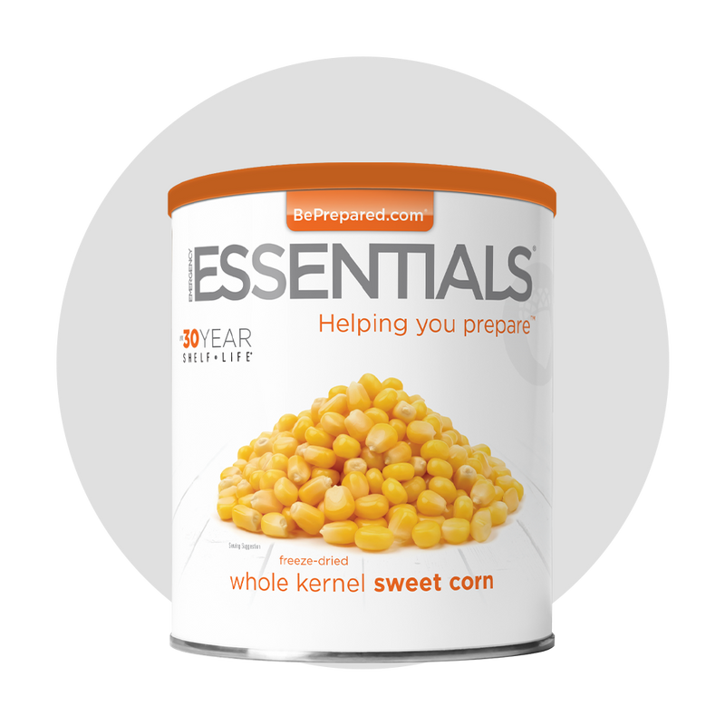 Single Pack of Freeze-Dried Whole Kernel Sweet Corn