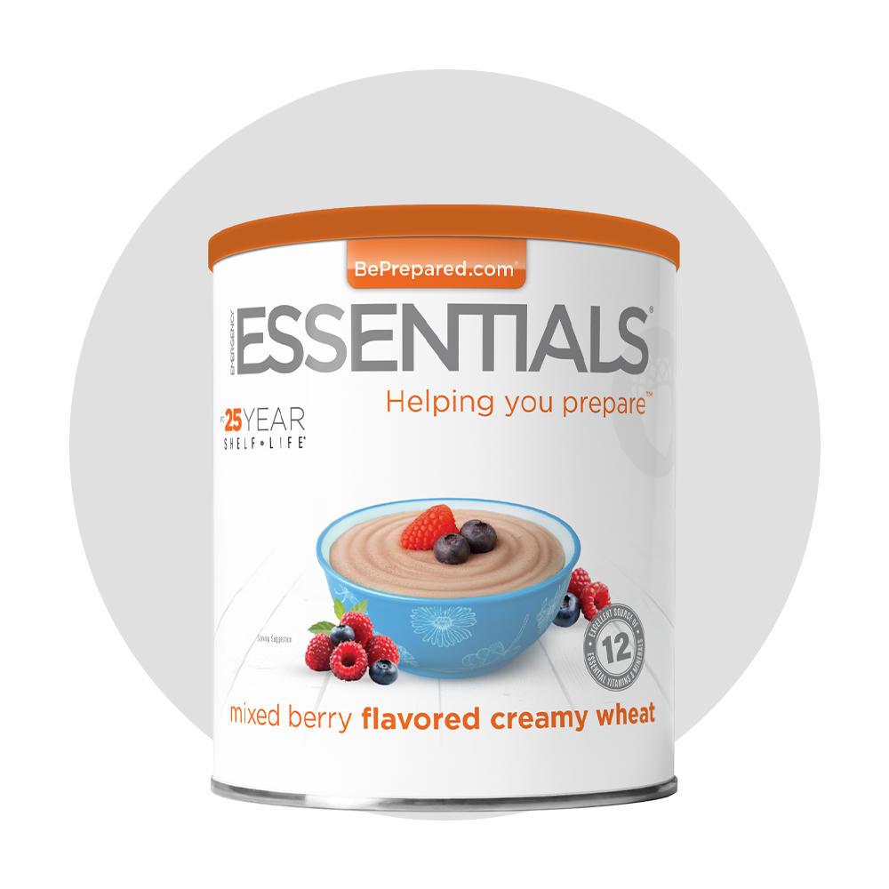 NEW Mixed Berry Flavored Creamy Wheat #10 Can