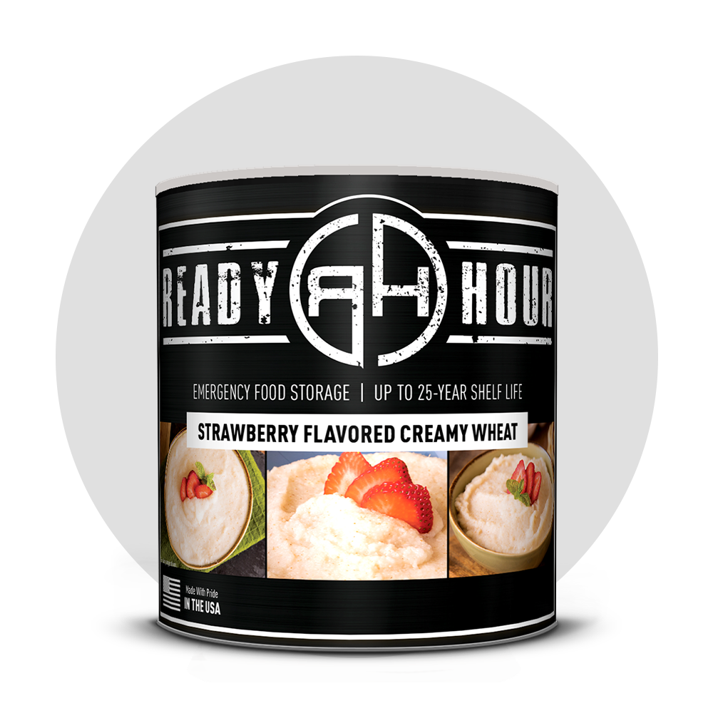 Ready Hour Strawberry Flavored Creamy Wheat #10 Can