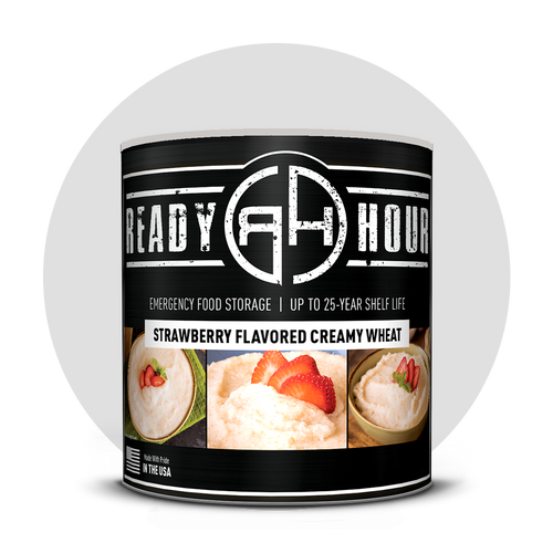 Ready Hour Strawberry Flavored Creamy Wheat #10 Can