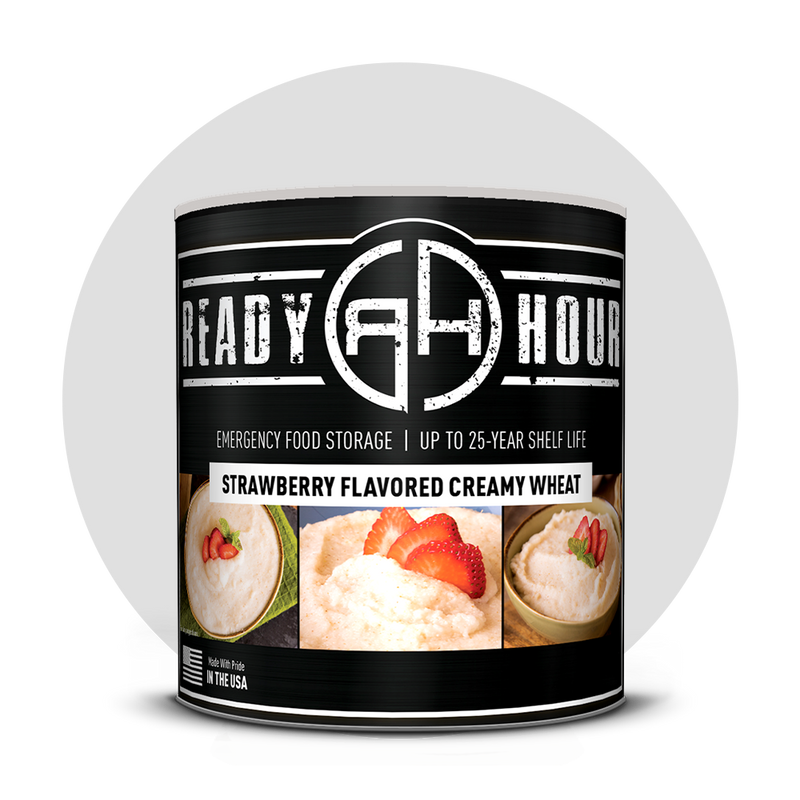 Ready Hour Strawberry Flavored Creamy Wheat #10 Can