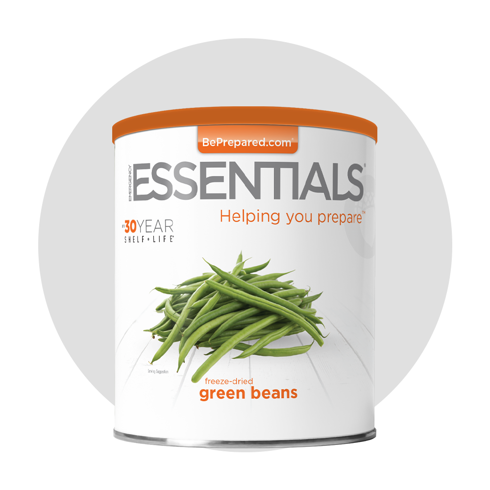 Single Pack of Freeze-Dried Green Beans