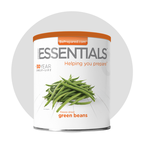 Single Pack of Freeze-Dried Green Beans