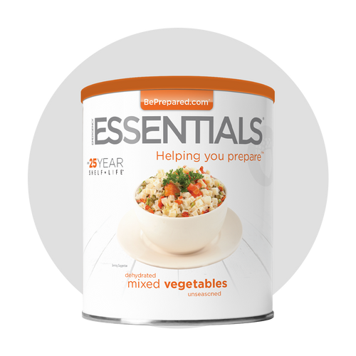 Single Pack of Dehydrated Mixed Vegetables