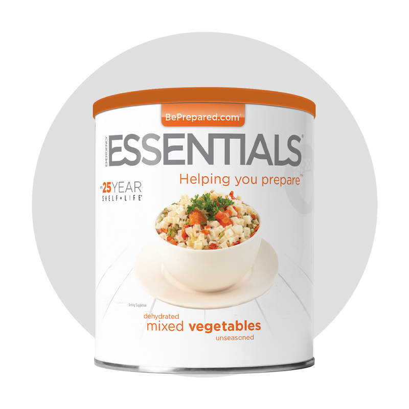 Single Pack of Dehydrated Mixed Vegetables