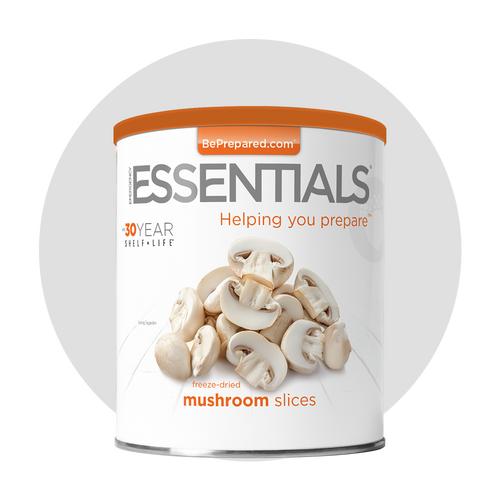 Single Pack of Freeze-Dried Mushroom Slices