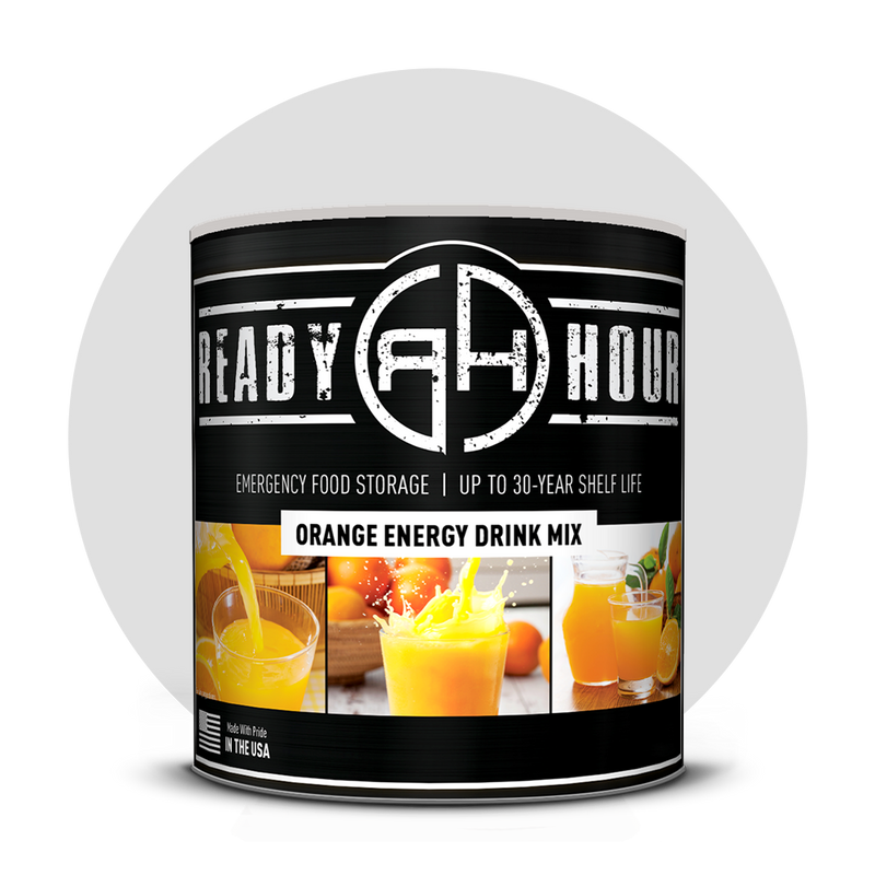 Natural Orange Flavored Drink Mix #10 Can (63 servings)