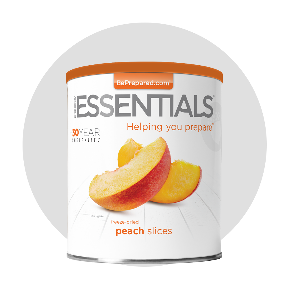 Emergency Essentials® Freeze-Dried Peach Slices Large Can