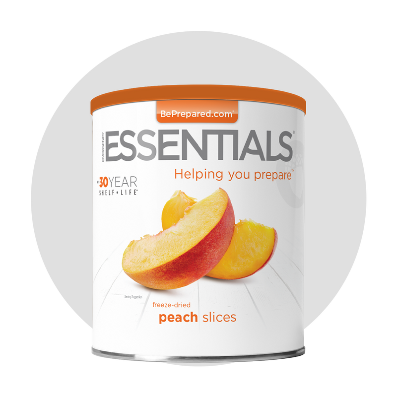 Single Pack of Freeze-Dried Peach Slices