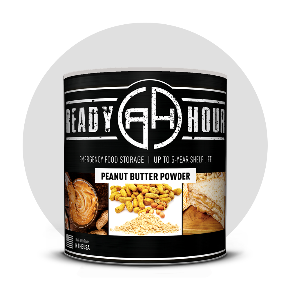 Ready Hour Peanut Butter Powder #10 Can
