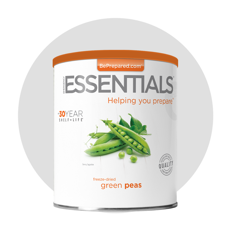 Single Pack of Freeze-Dried Green Peas