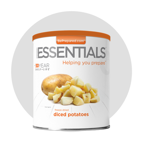 Single Pack of Freeze-Dried Diced Potatoes