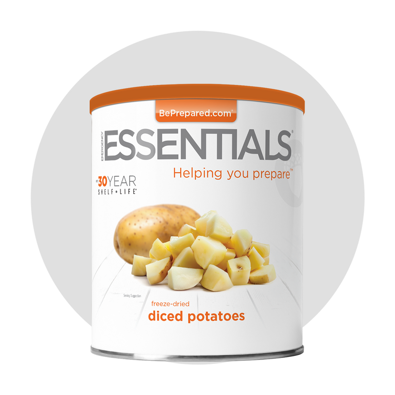 Single Pack of Freeze-Dried Diced Potatoes