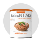 Single Pack of Dehydrated Refried Pinto Beans