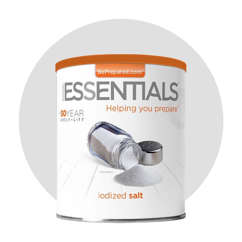 Emergency Salt Emergency Essentials® Iodized Salt (7.5 LBS) Large #10 Can – Be ...