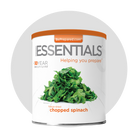Single Pack of Freeze-Dried Chopped Spinach