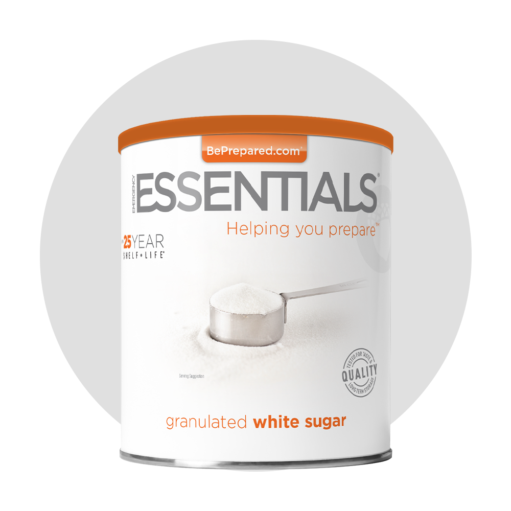 Emergency Essentials® White Sugar (5.25 LBS) Large #10 Can