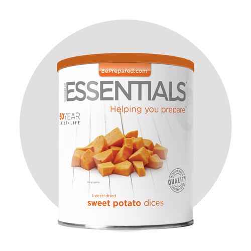 Single Pack of Freeze-Dried Sweet Potato Dices