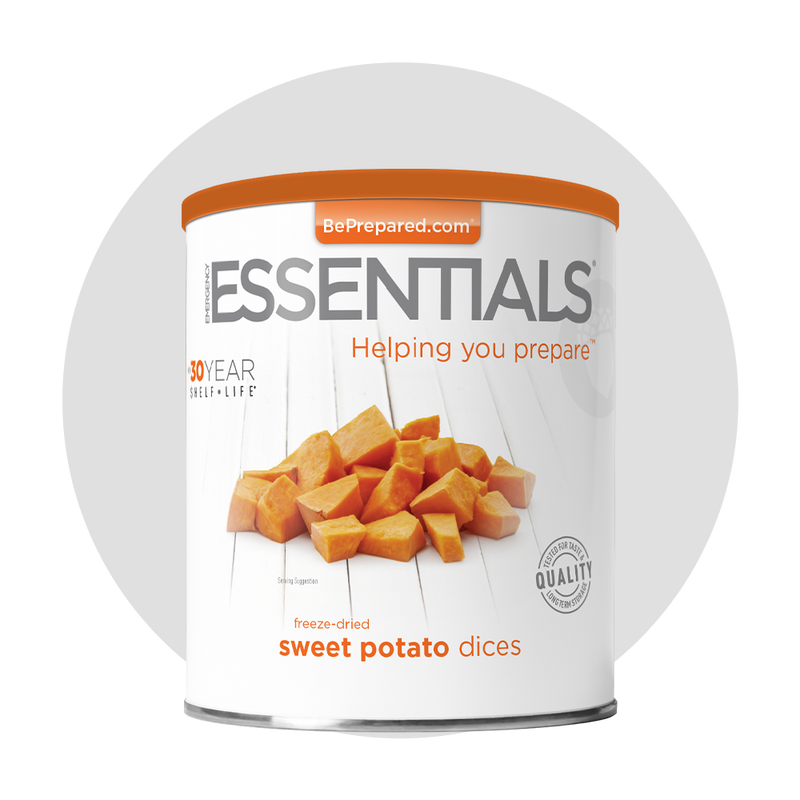 Single Pack of Freeze-Dried Sweet Potato Dices