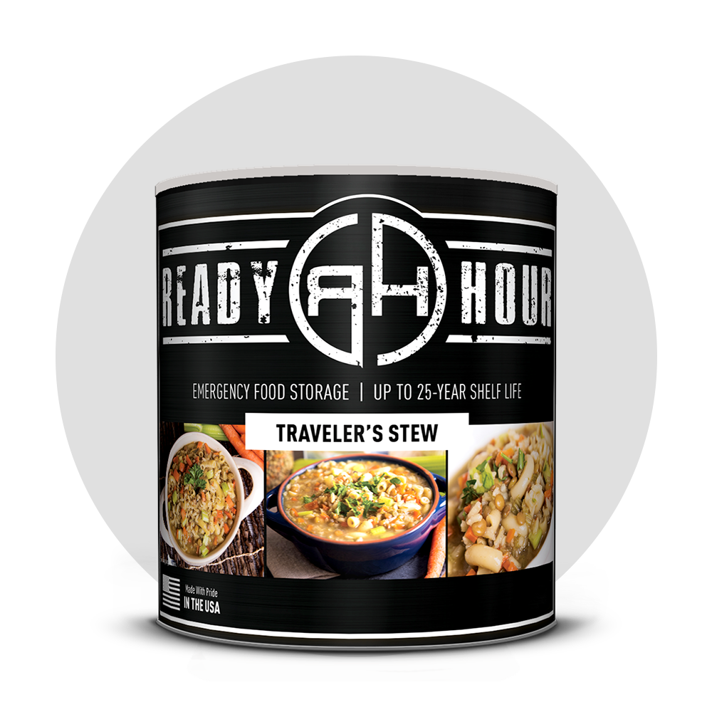 NEW - Ready Hour Traveler's Stew #10 Can (21 servings)