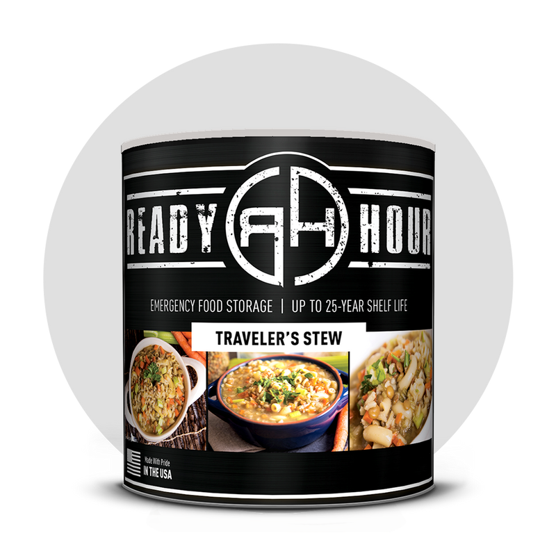 NEW - Ready Hour Traveler's Stew #10 Can (21 servings)