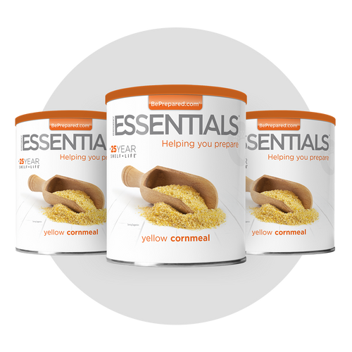 3 Pack of Yellow Cornmeal