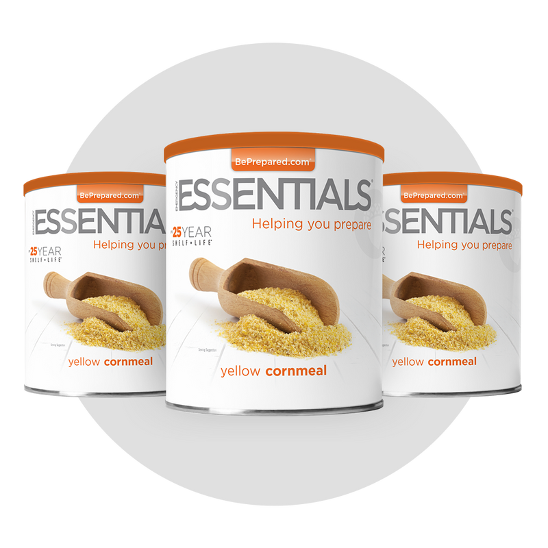 3 Pack of Yellow Cornmeal