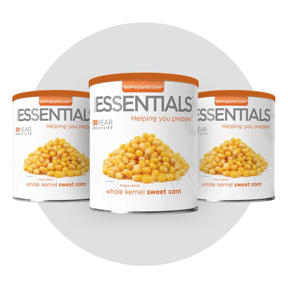 Emergency Essentials® Freeze-Dried Super Sweet Corn Large #10 Can Emergency Essentials® Freeze-Dried Super Sweet Corn Large #10 Can