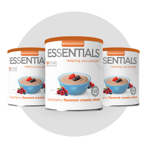 3 Pack of Mixed berry Creamy Wheat