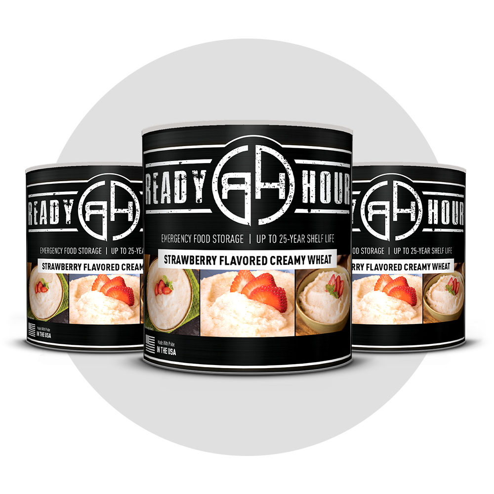 Ready Hour Strawberry Flavored Creamy Wheat #10 Can