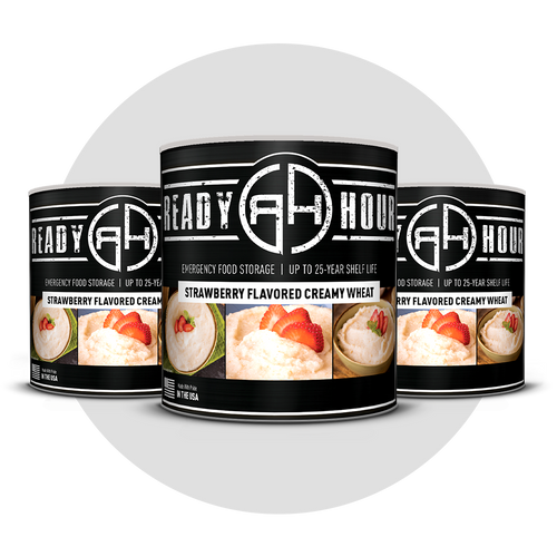 Ready Hour Strawberry Flavored Creamy Wheat #10 Can