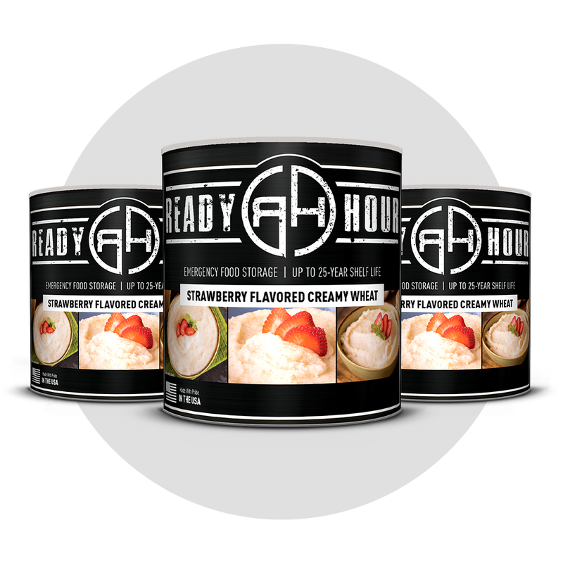 Ready Hour Strawberry Flavored Creamy Wheat #10 Can