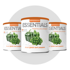 3 Pack of Freeze-Dried Green Bell Peppers