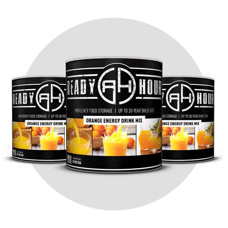 Natural Orange Flavored Drink Mix #10 Can (63 servings)