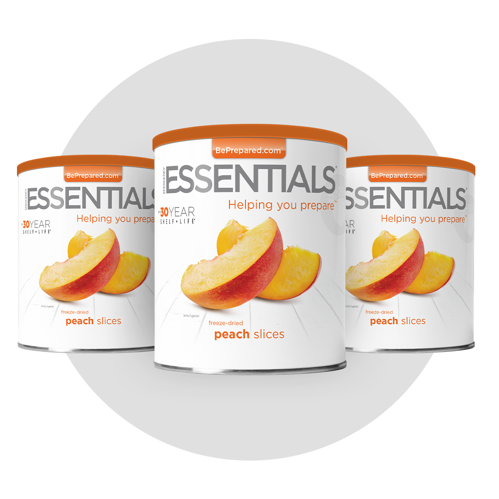 Emergency Essentials® Freeze-Dried Peach Slices Large Can