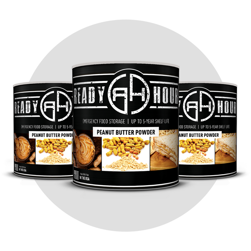 Ready Hour Peanut Butter Powder #10 Can