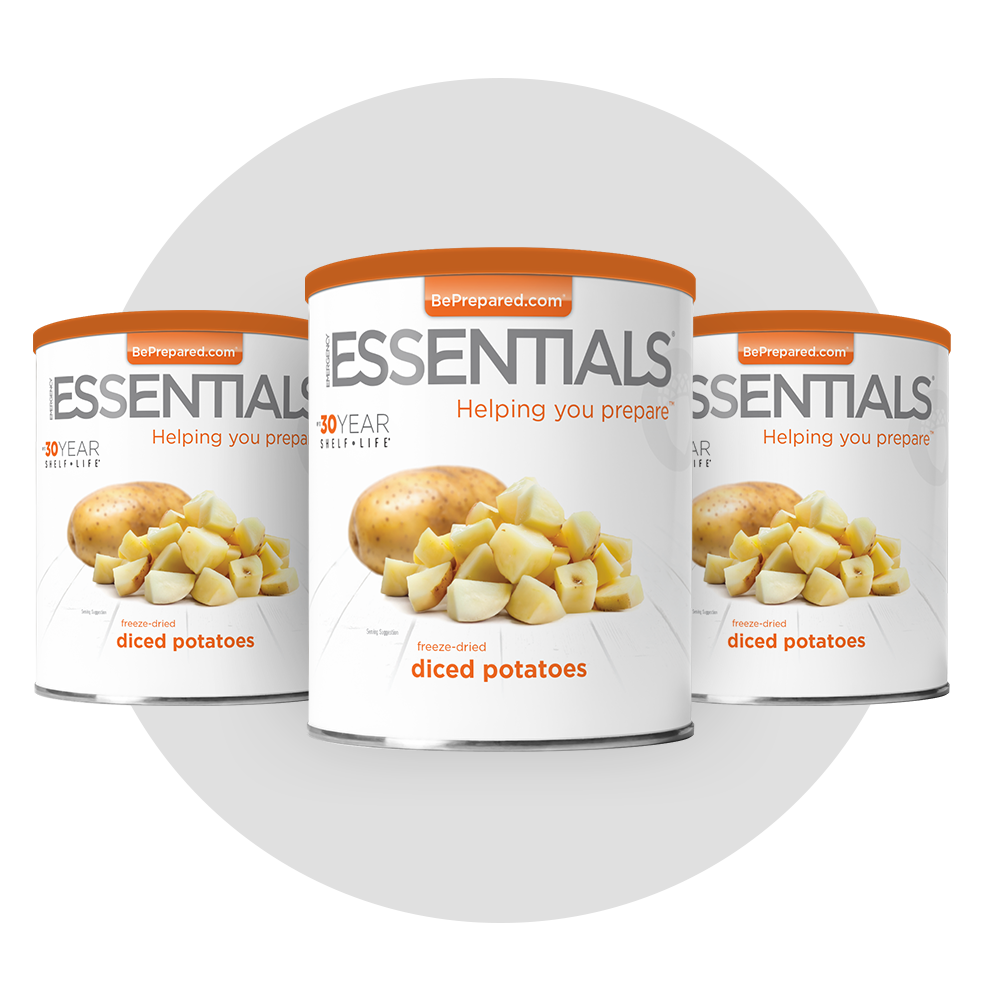 Emergency Essentials® Freeze-Dried Potato Dices Large #10 Can