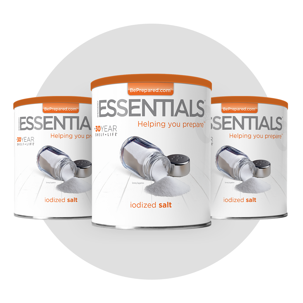 Emergency Essentials® Iodized Salt (7.5 LBS)  Large #10 Can