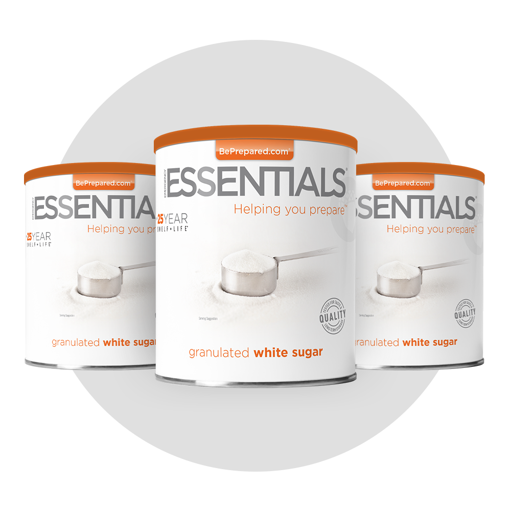 Emergency Essentials® White Sugar (5.25 LBS) Large #10 Can