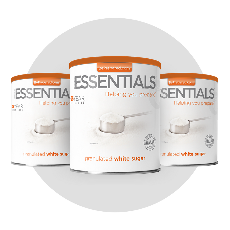 3 Pack of Granulated White Sugar